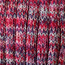 5 Colour Mix Crew Adult Socks in Red Mix by Anonymous Ism