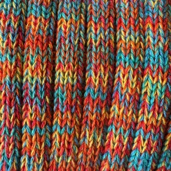 5 Colour Mix Crew Adult Socks in Orange Mix by Anonymous Ism