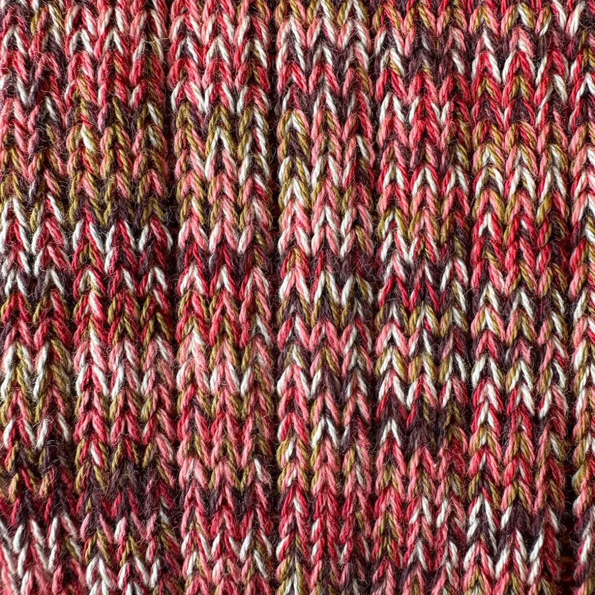 5 Colour Mix Crew Adult Socks in Brick Mix by Anonymous Ism