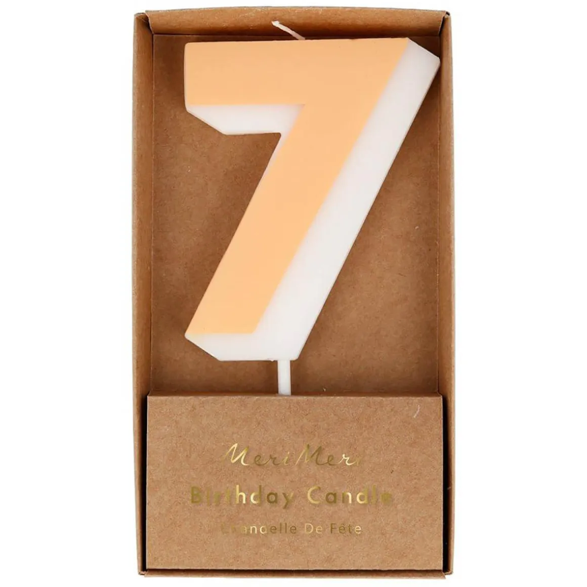 Colour Number Candles by Meri Meri