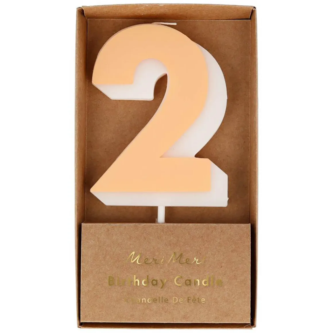 Colour Number Candles by Meri Meri