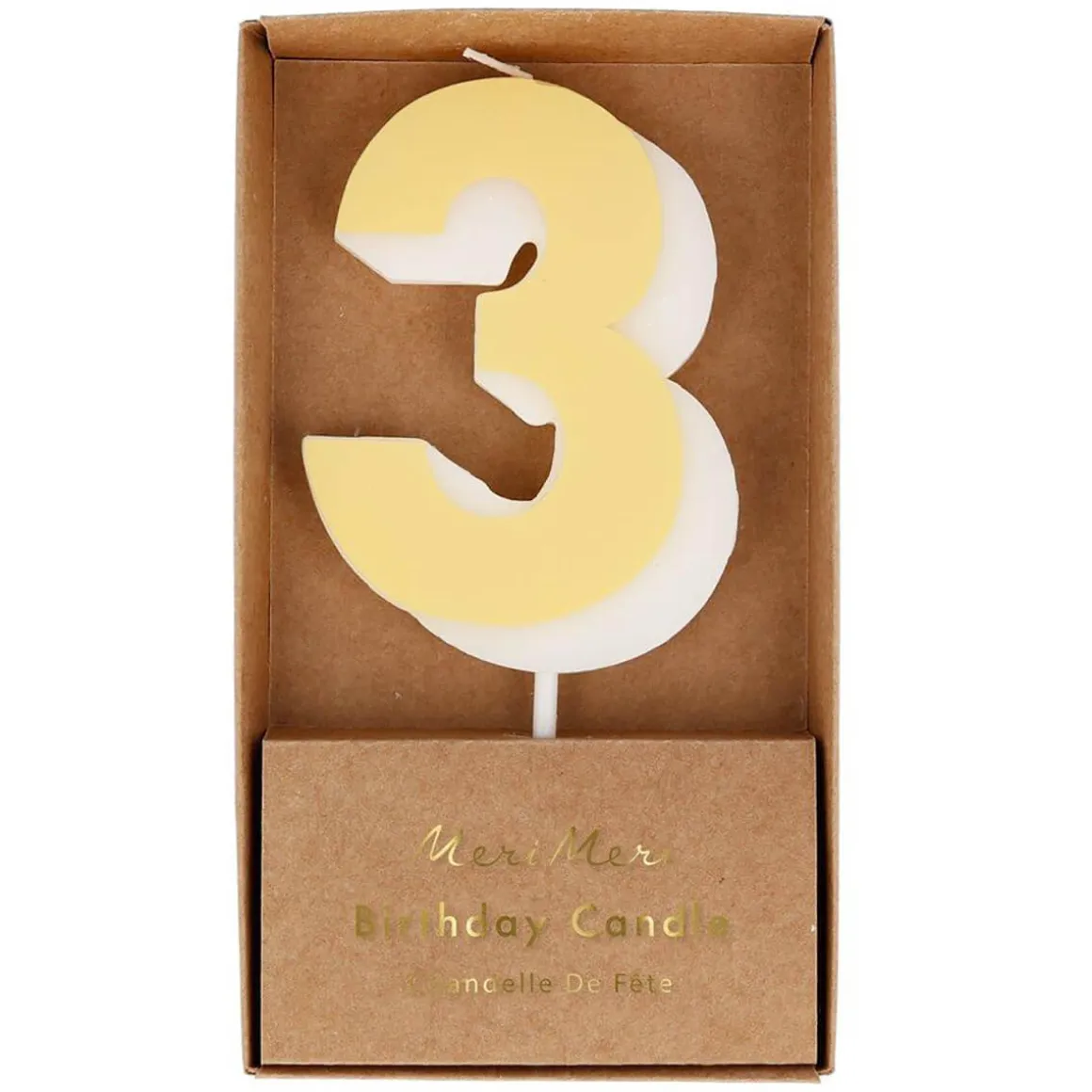 Colour Number Candles by Meri Meri