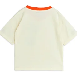 Cool Cats T Shirt in Off White by Mini Rodini