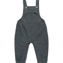 Corduroy Baby Overalls in Indigo by Quincy Mae