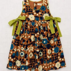 Corduroy Esme Dress in Rose Gold Playground by Misha & Puff