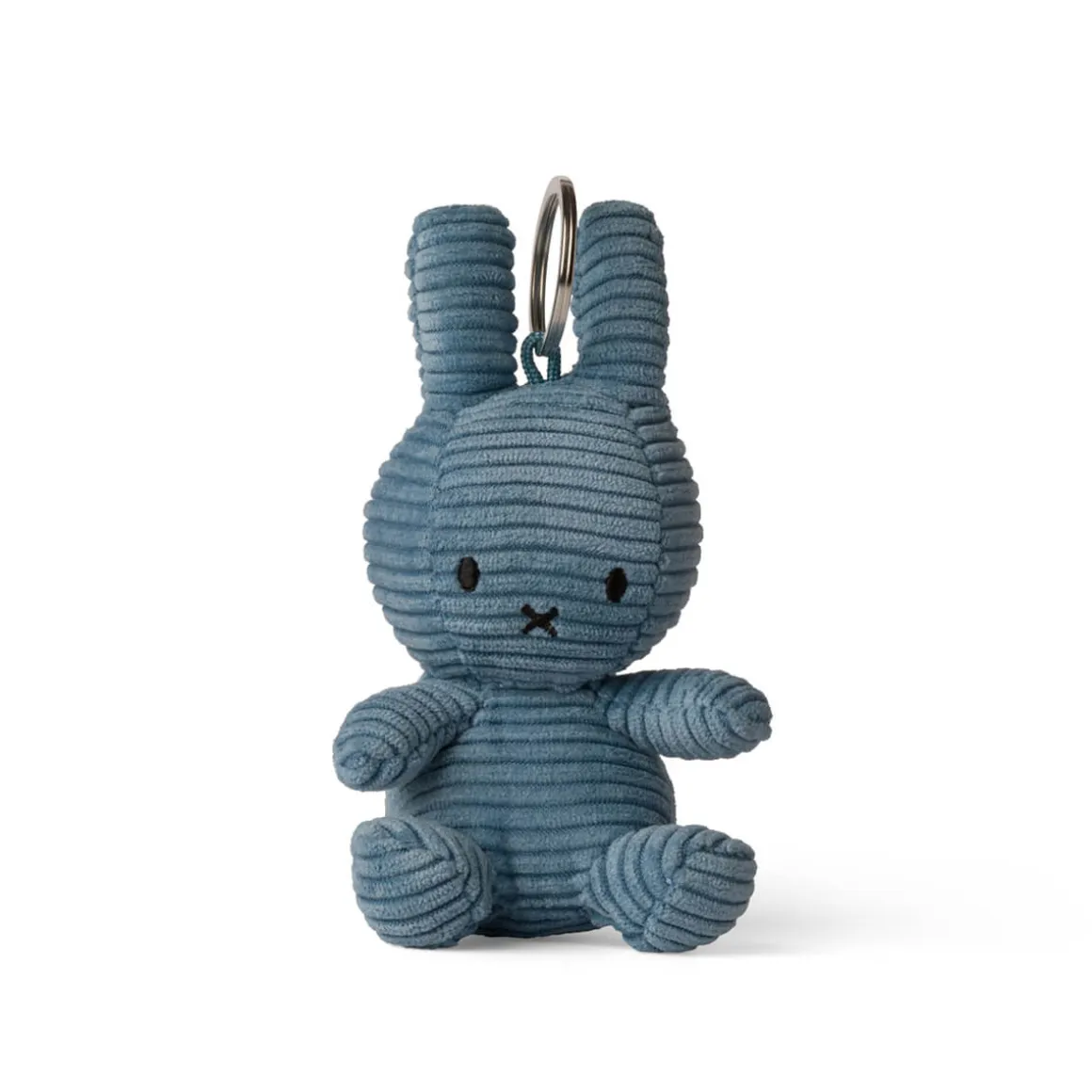 Corduroy Miffy Keyring in Aviator Blue by Bon Ton Toys