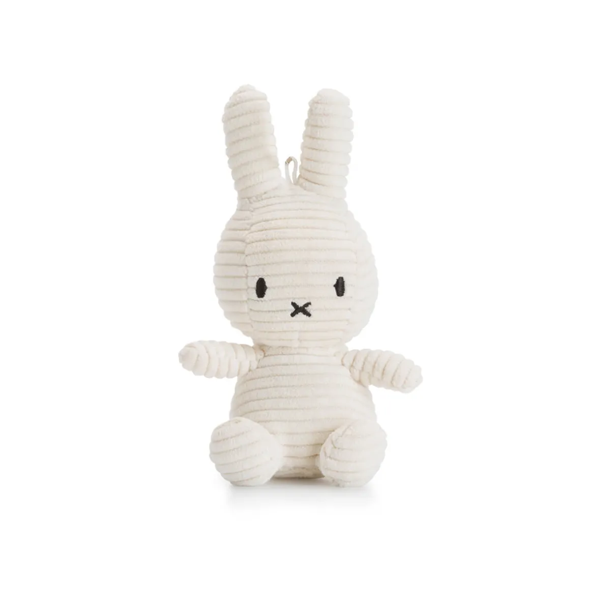 Corduroy Miffy Keyring in White by Bon Ton Toys