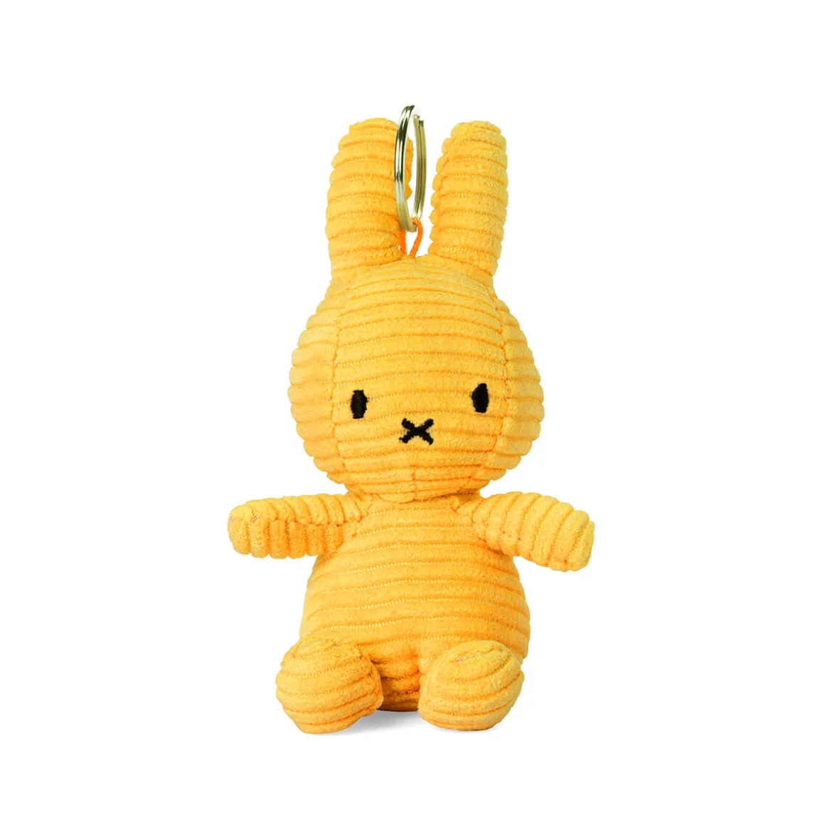 Corduroy Miffy Keyring in Yellow by Bon Ton Toys
