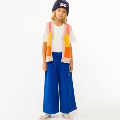 Corduroy Straight Pant in Ultramarine by Tinycottons