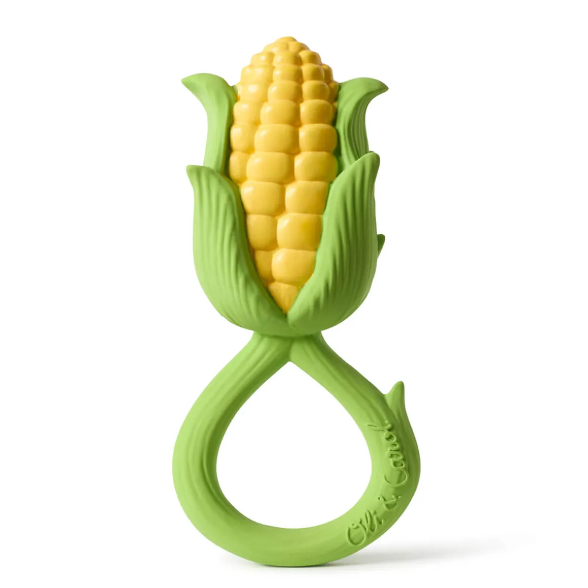 Corn Baby Rattle and Teether by Oli & Carol