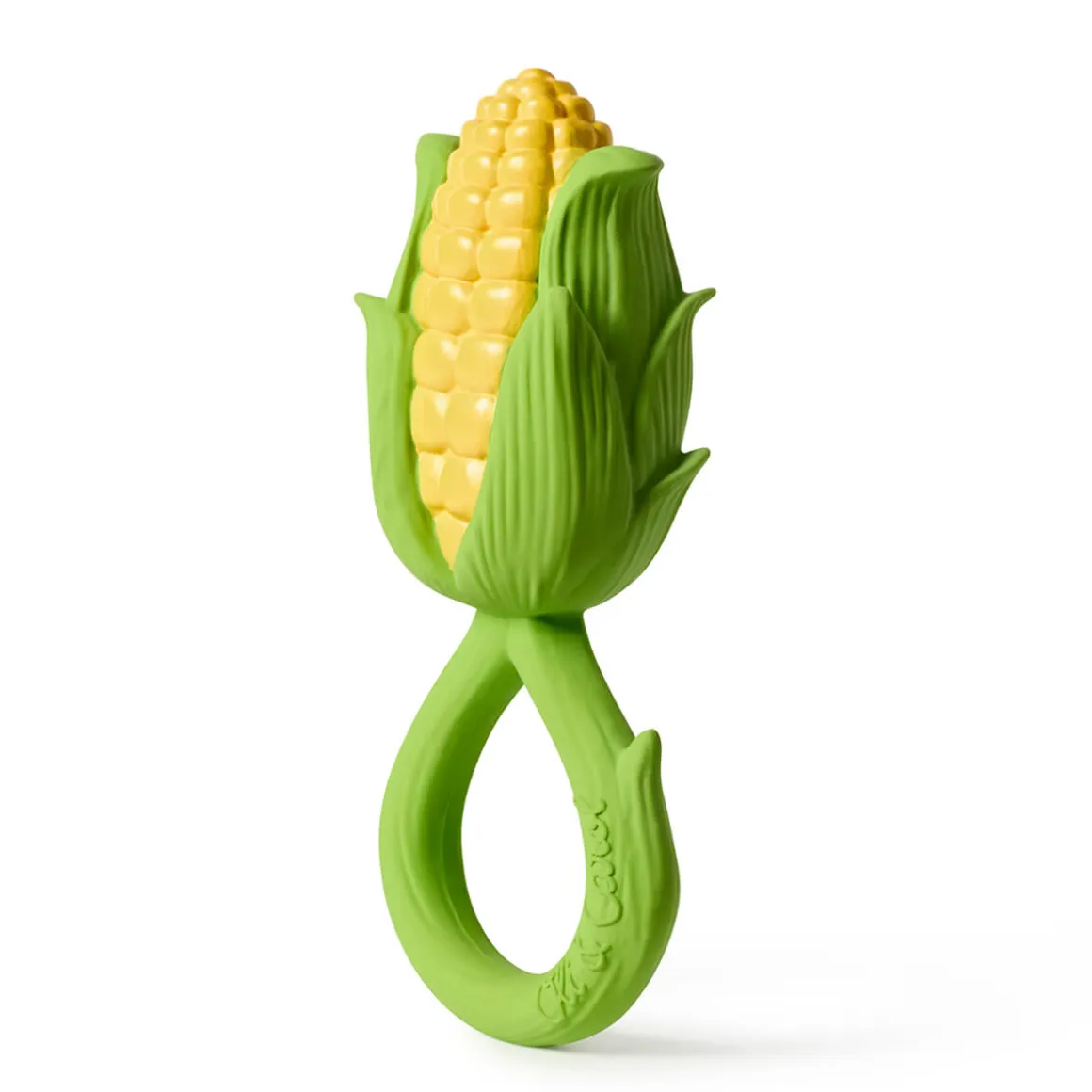 Corn Baby Rattle and Teether by Oli & Carol