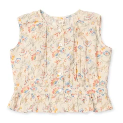 Corset Cover Top in Spring Ditsy Print by Lali - Last Ones In Stock - 2-4 Years