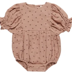 Cosette Romper in Hearts by Quincy Mae