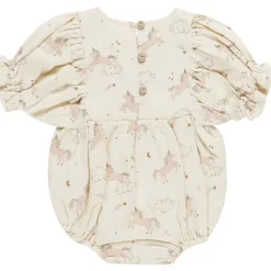 Cosette Romper in Unicorns by Quincy Mae