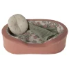 Cosy Basket (Small) in Coral by Maileg