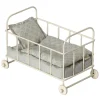 Cot Bed in Blue (Micro) by Maileg