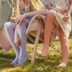 Cotton Rib Tights in Canyon Sunset by MP Denmark