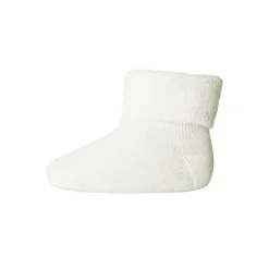 Cotton Terry Baby Ankle Socks in Snow White by MP Denmark