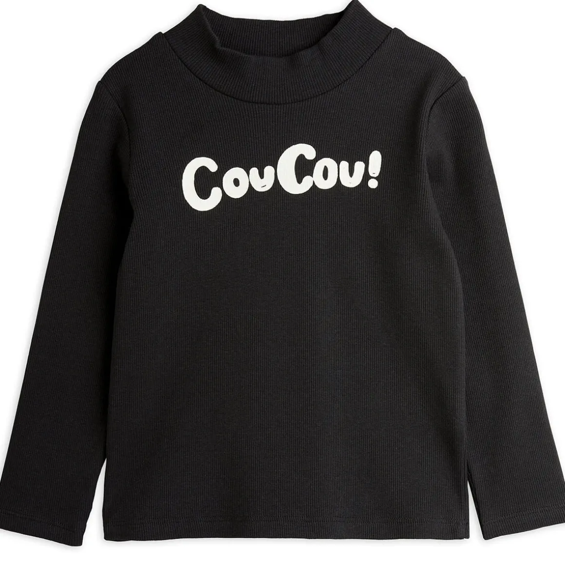 Coucou Long Sleeve T-Shirt in Black by Mini Rodini