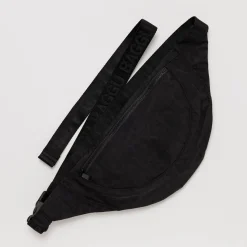 Crescent Fanny Pack in Black by Baggu