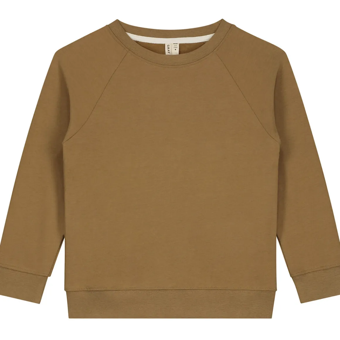 Crew Neck Sweater in Peanut by Gray Label - Last Ones In Stock - 2-4 Years