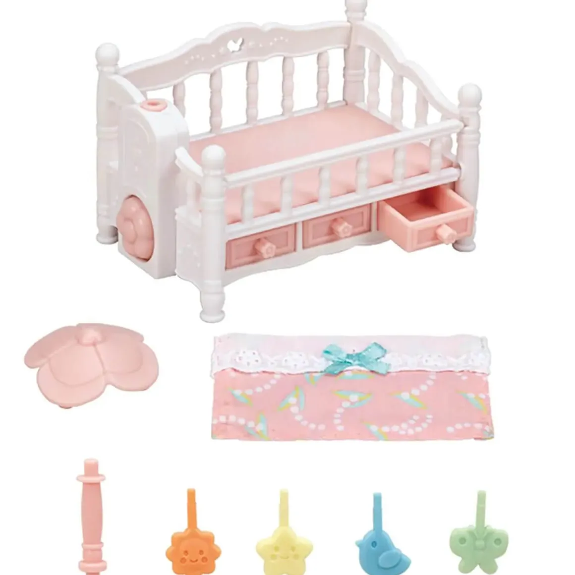 Crib with Mobile by Sylvanian Families