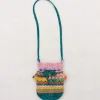 Crochet Joya Shoulder Bag in Spring Mosaic by Misha & Puff