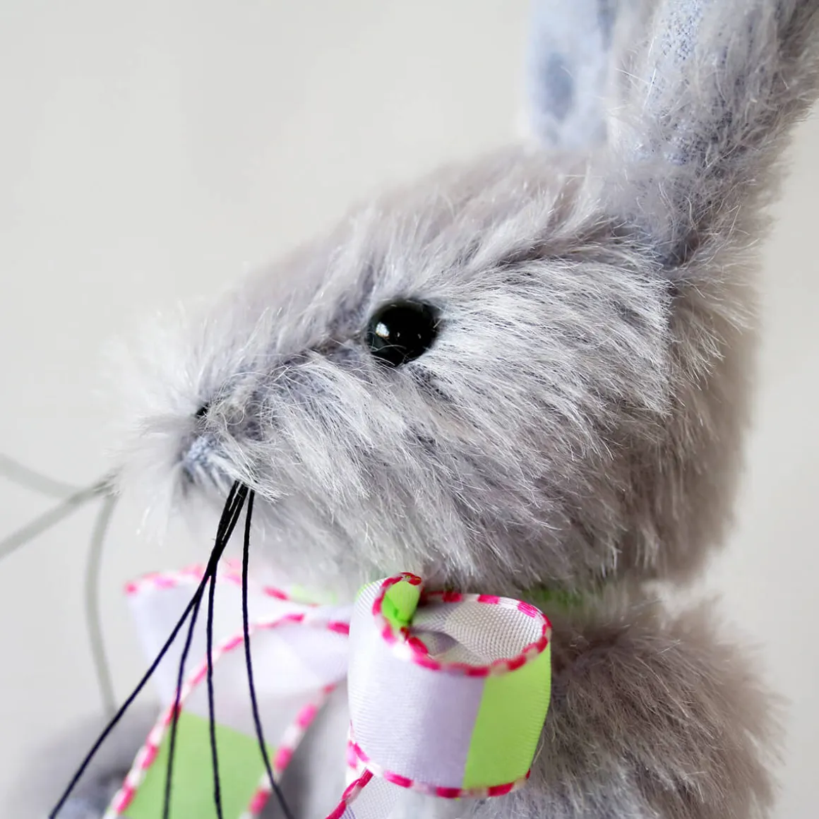 Crocus Jointed Mohair Bunny by Canterbury Bears