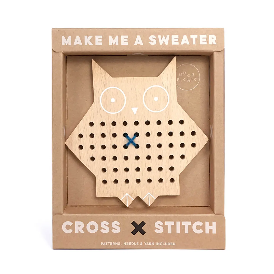 Cross Stitch Friends Owl by Moon Picnic