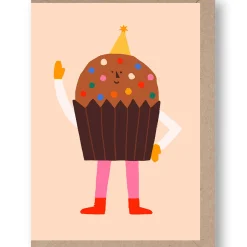 Cupcake Greetings Card by Rumble Cards