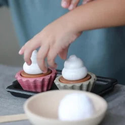 Cupcake Wooden Play Set by PlanToys