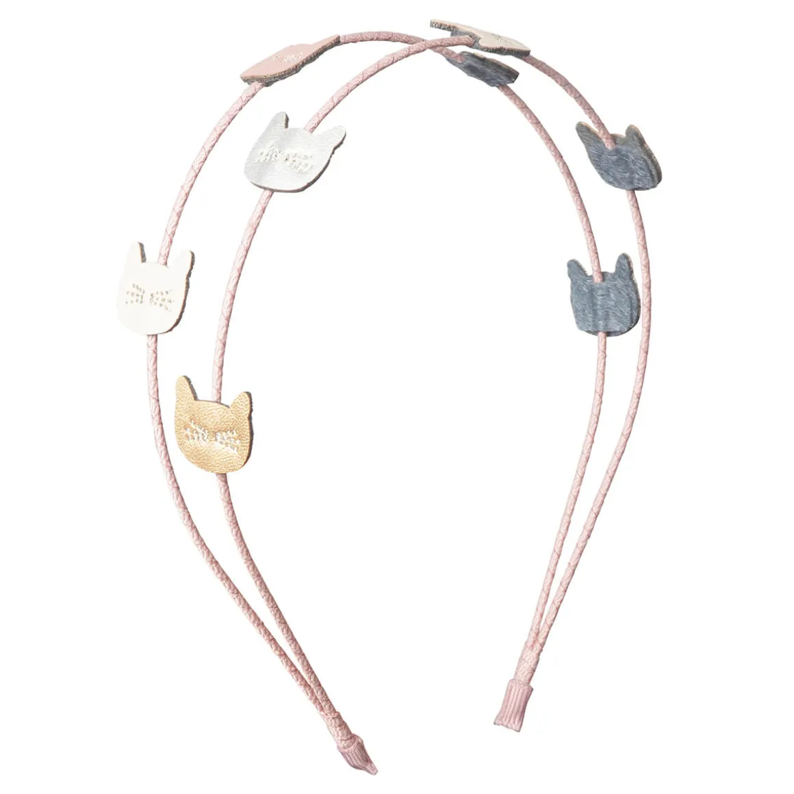 Cute Cat Double Alice Band by Mimi & Lula