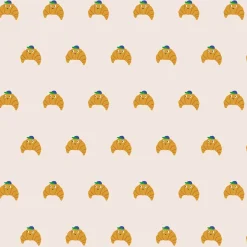 Cute Croissants Gift Wrap by Rumble Cards