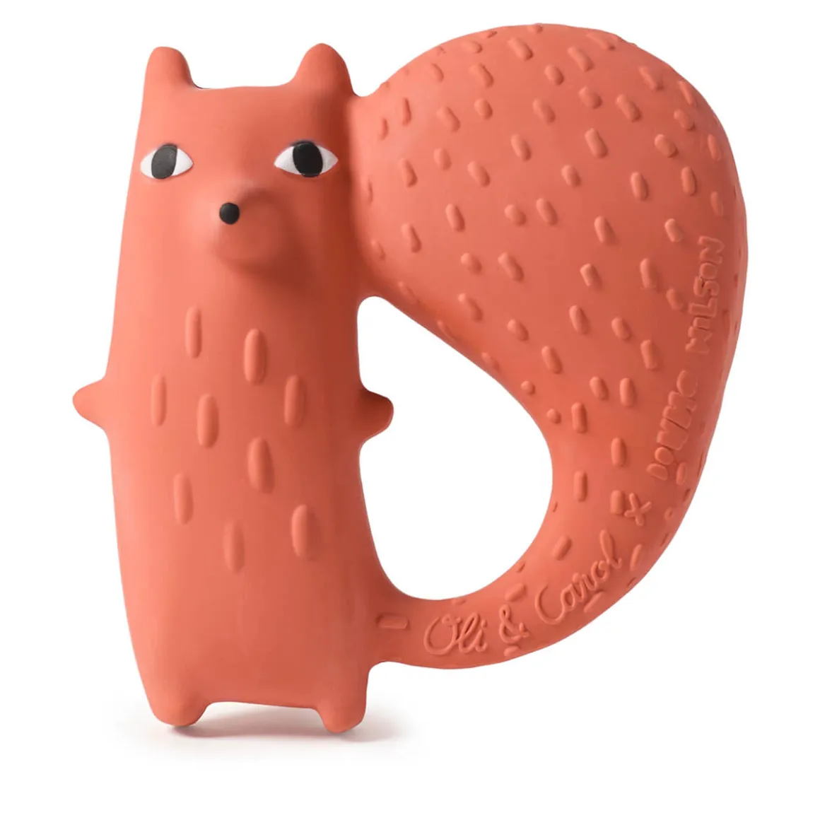 Cyril Squirrel Fox Teether by Oli & Carol x Donna Wilson