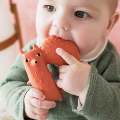 Cyril Squirrel Fox Teether by Oli & Carol x Donna Wilson