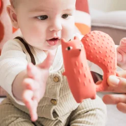 Cyril Squirrel Fox Teether by Oli & Carol x Donna Wilson