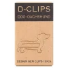 Dachshund D-Clip Paperclips by Midori