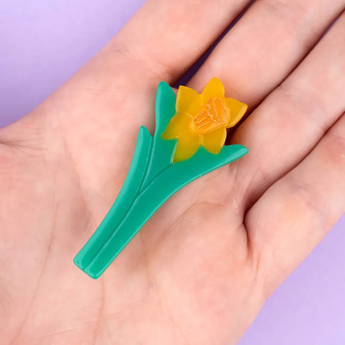 Daffodil Hair Clip by Coucou Suzette