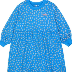 Daisies Dress in Blue by Tinycottons