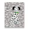 Dalmatian Mini Greetings Card by Lisa Jones Studio