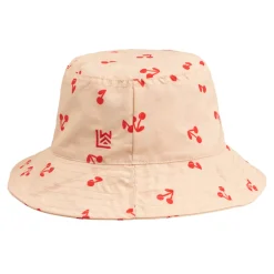 Damon Printed Bucket Hat in Cherries / Apple Blossom by Liewood