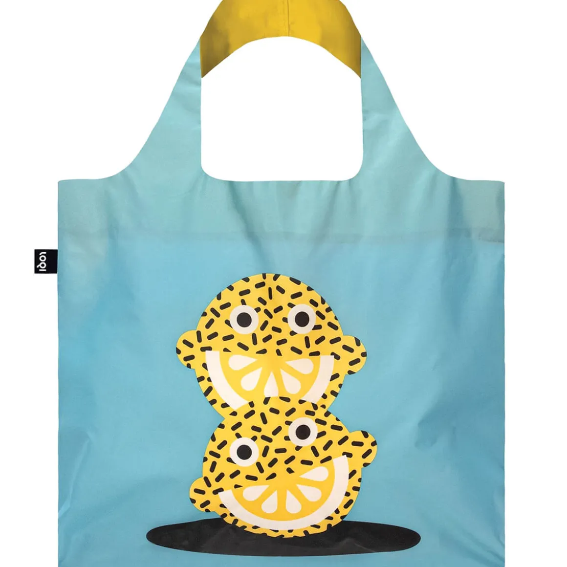 Daniel Ramirez Perez Lemons Recycled Shopping Bag by Loqi