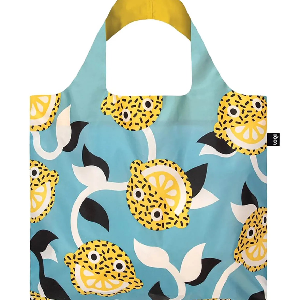 Daniel Ramirez Perez Lemons Recycled Shopping Bag by Loqi