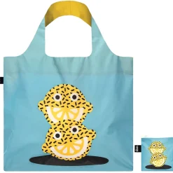 Daniel Ramirez Perez Lemons Recycled Shopping Bag by Loqi