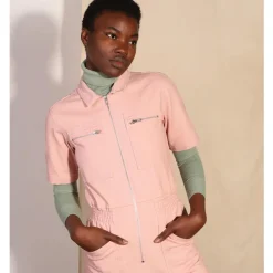 Danny Boilersuit in Blush by L.F.Markey - Last One In Stock - UK 12