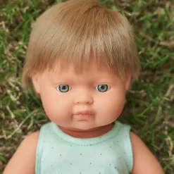 Dark Blonde Boy Doll (38cm Caucasian) by Miniland