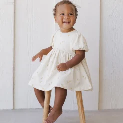 Darla Dress in Lemons by Quincy Mae