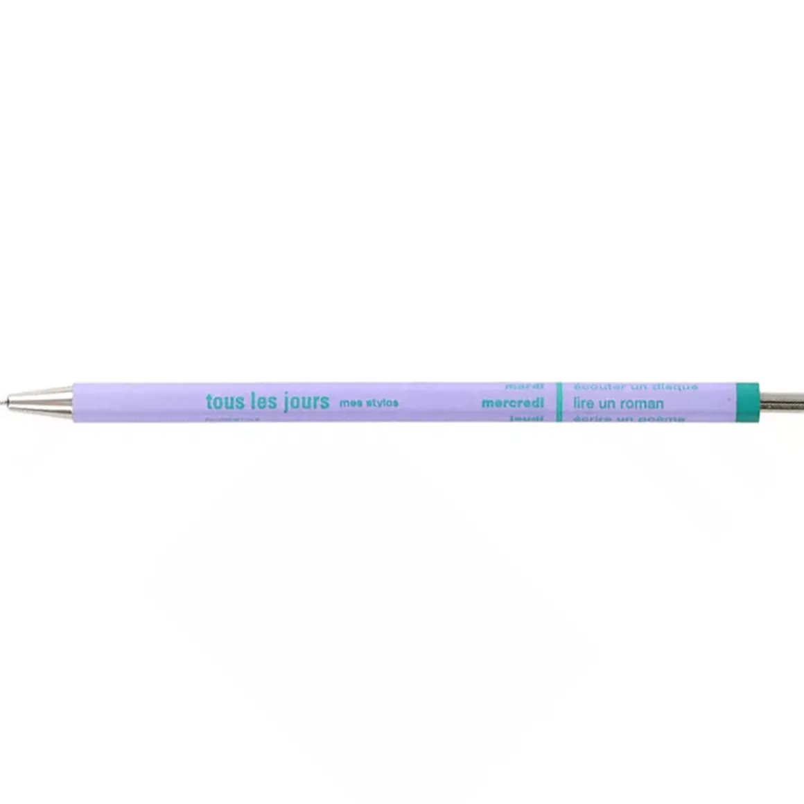 Days Ballpoint Pen in Light Purple by Marks Inc.