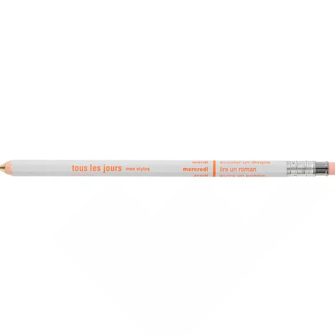 Days Mechanical Pencil With Eraser in Cool Grey by Marks Inc.