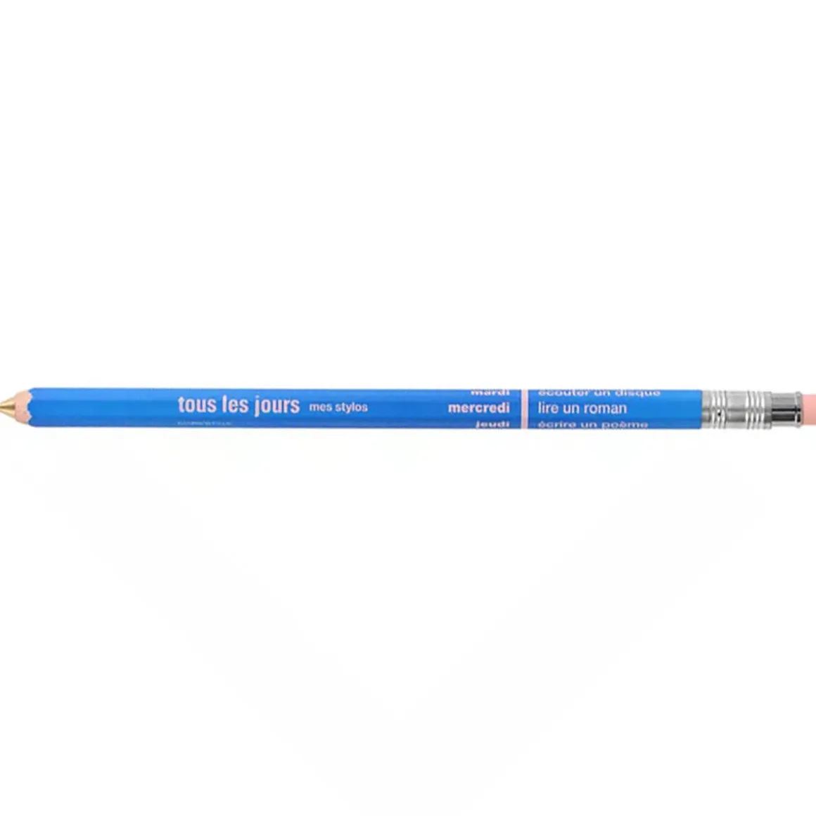 Days Mechanical Pencil With Eraser in Ocean Blue by Marks Inc.